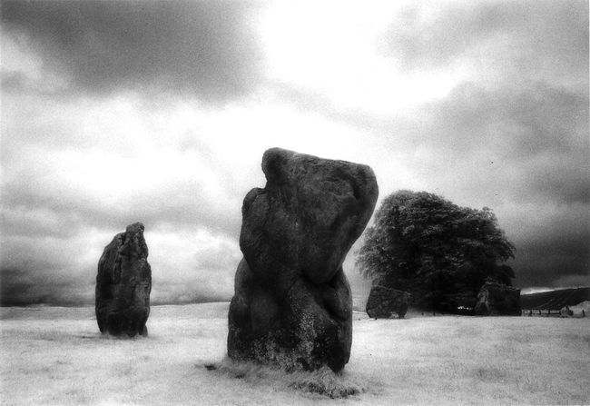 The stone Circle at Avebury.