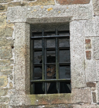 A face in the window at Bodmin Jail.