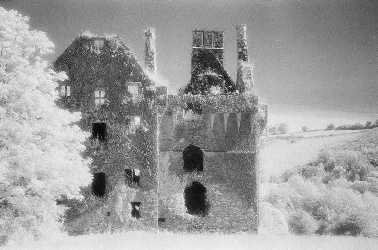 A haunted ruin in Ireland.