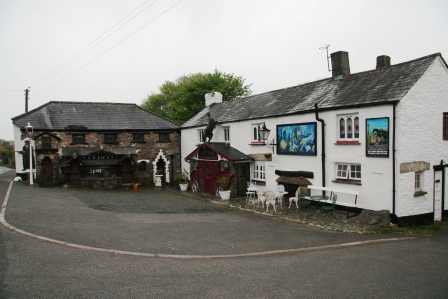 An exterior view of the Highwayman Inn in Devon.
