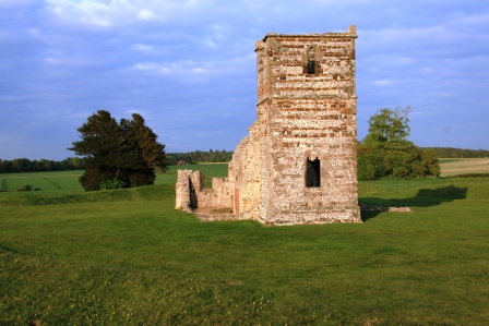 The Tower of Knowlton Church.