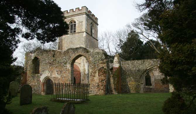 Minsden Chapel, Hertfordshire.