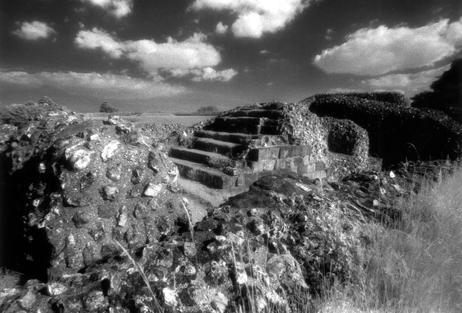 The abandoned ruins of Old Sarum.