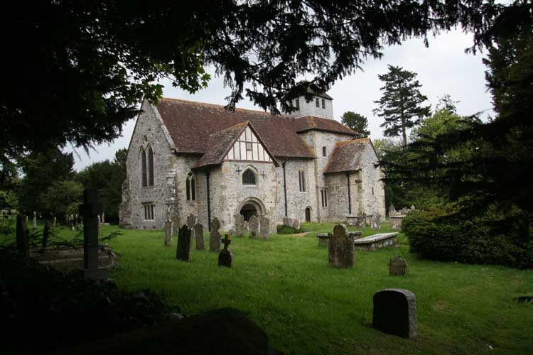 A secluded church