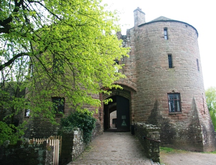 The gatehouse of St Briavels Castle.