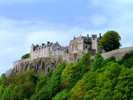 Stirling castle, Scotland.