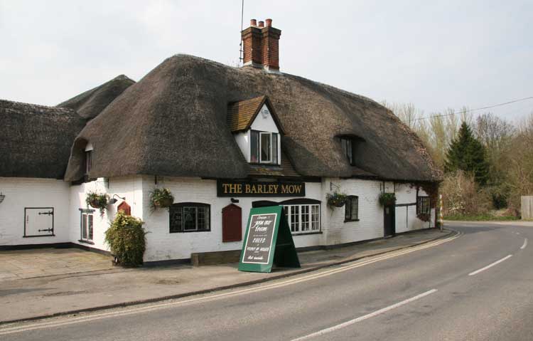 The Barley Mow pub, Oxfordshire.