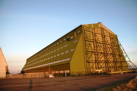 The haunted Cardington Hangar in Bedfordhsire