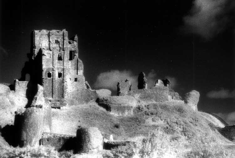 Corfe Castle.