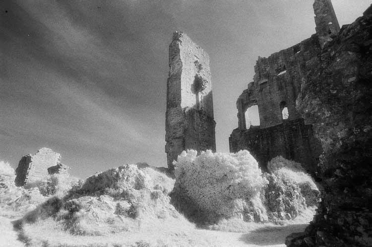 Corfe Castle.