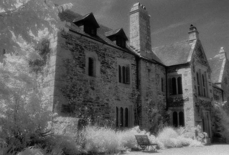 Cotehele House exterior view.