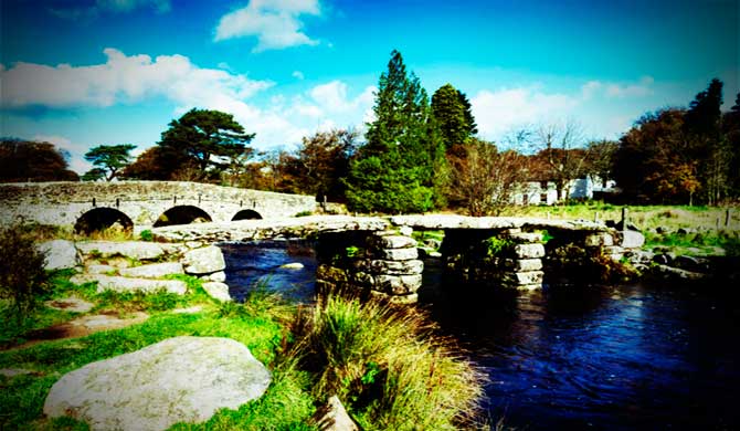 A bridge on Dartmoor.