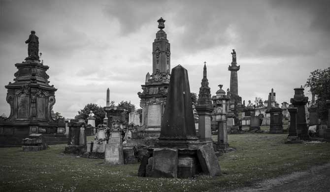 Glasgow Necropolis.