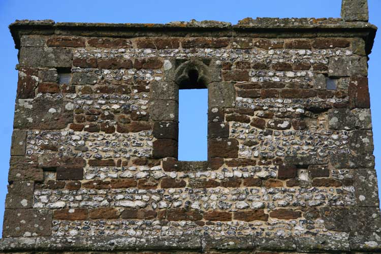 Knowlton Church haunted window.