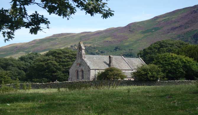 A church in the Lake District.