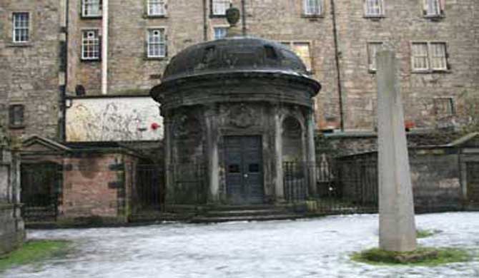 The Mackenzie Vault on the City of the Dead tour.