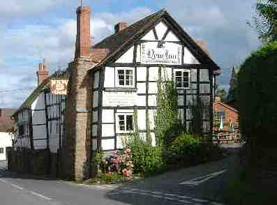 A side view of the New Inn in Pembridge, Worcestershire.