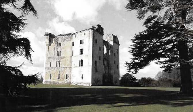 Old Wardour Castle.