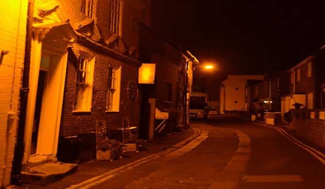 A haunted inn in Scarborough.