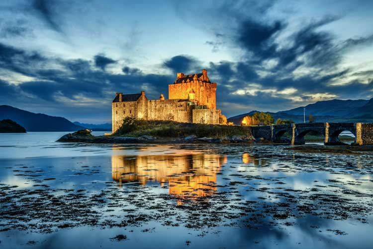 A Scottish Castle.