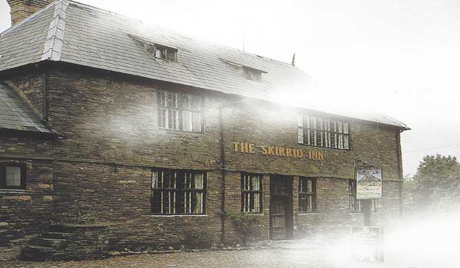 The Skirrid Inn.