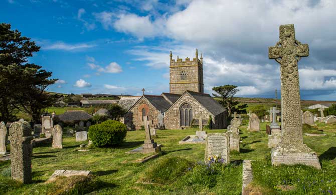 St Senara's Church, Zennor.