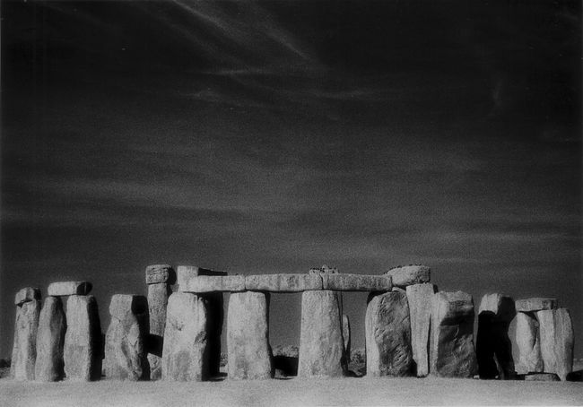 A view of Stonehenge.