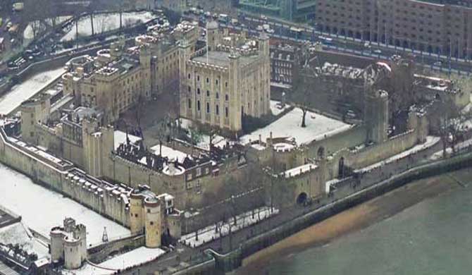 The Tower of London.