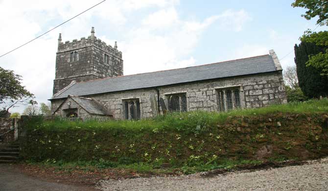 Warleggan Church.